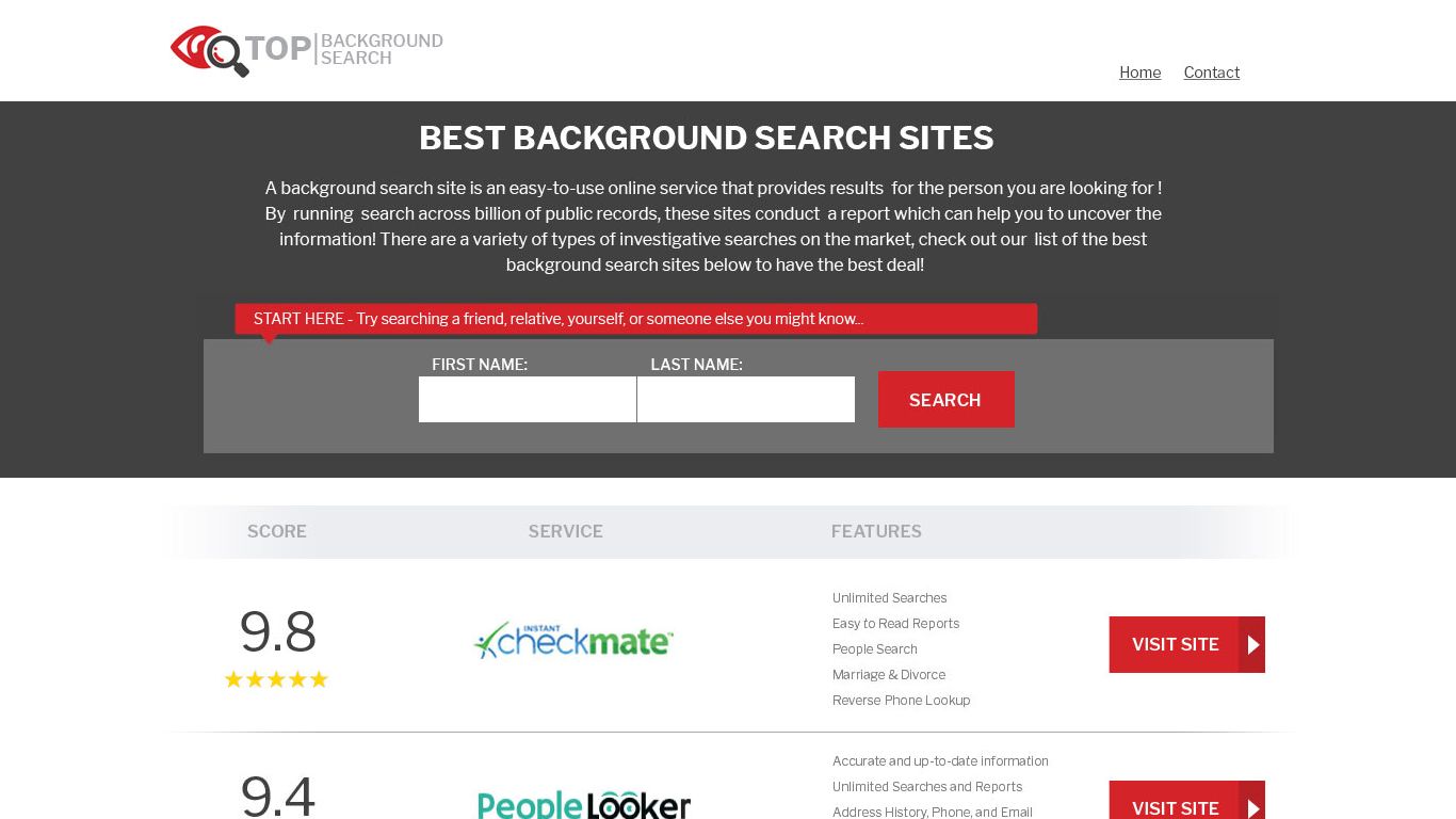 Best Online Sites For Background Checks 📓 Aug 2022